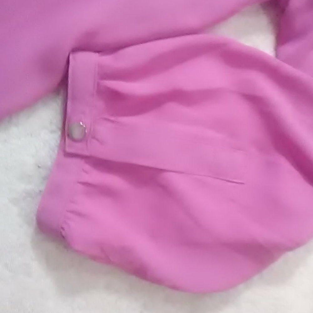 JM Collection Lavender Blouse - Picture 3 of 3